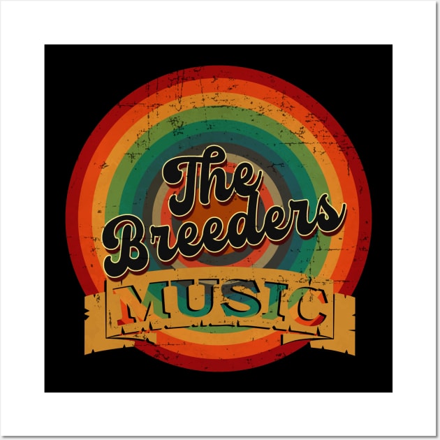 The Breeders Music Wall Art by Yakinlah Artisan Designs